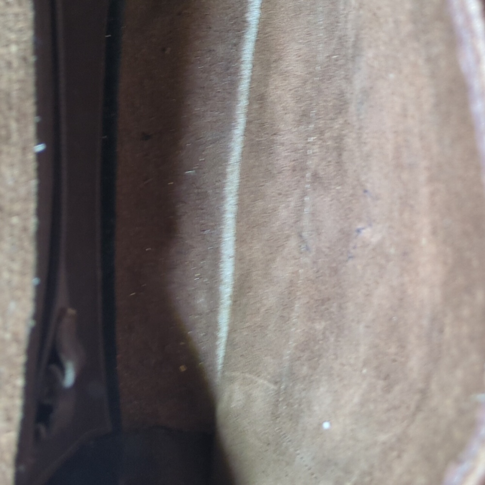 Vintage Coach Colebrook (Style# 5181) Brown Leather Messenger/ Briefcase $125 - Picture 6 of 9